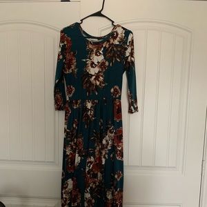 Floral Dress with pockets
